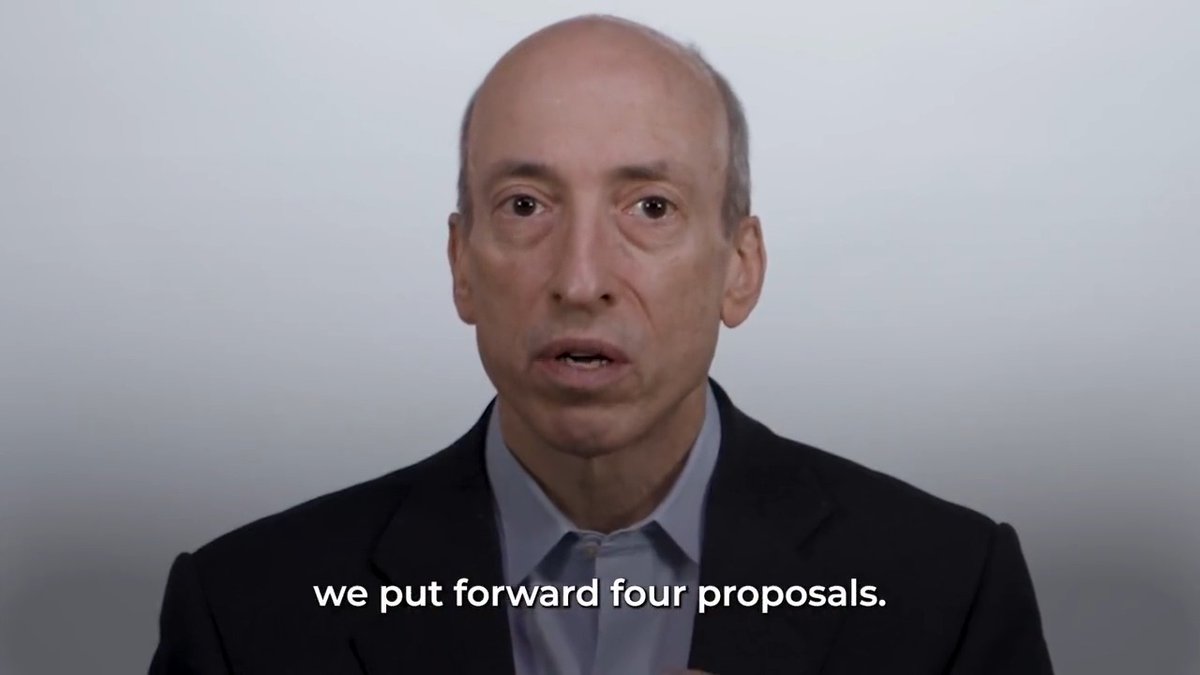 I believe that our markets aren't as fair and competitive as possible. To modernize our rules for the modern markets and make our markets work better for everyone, we put forward four proposals on key parts of our equity market system. Watch 🎥👇