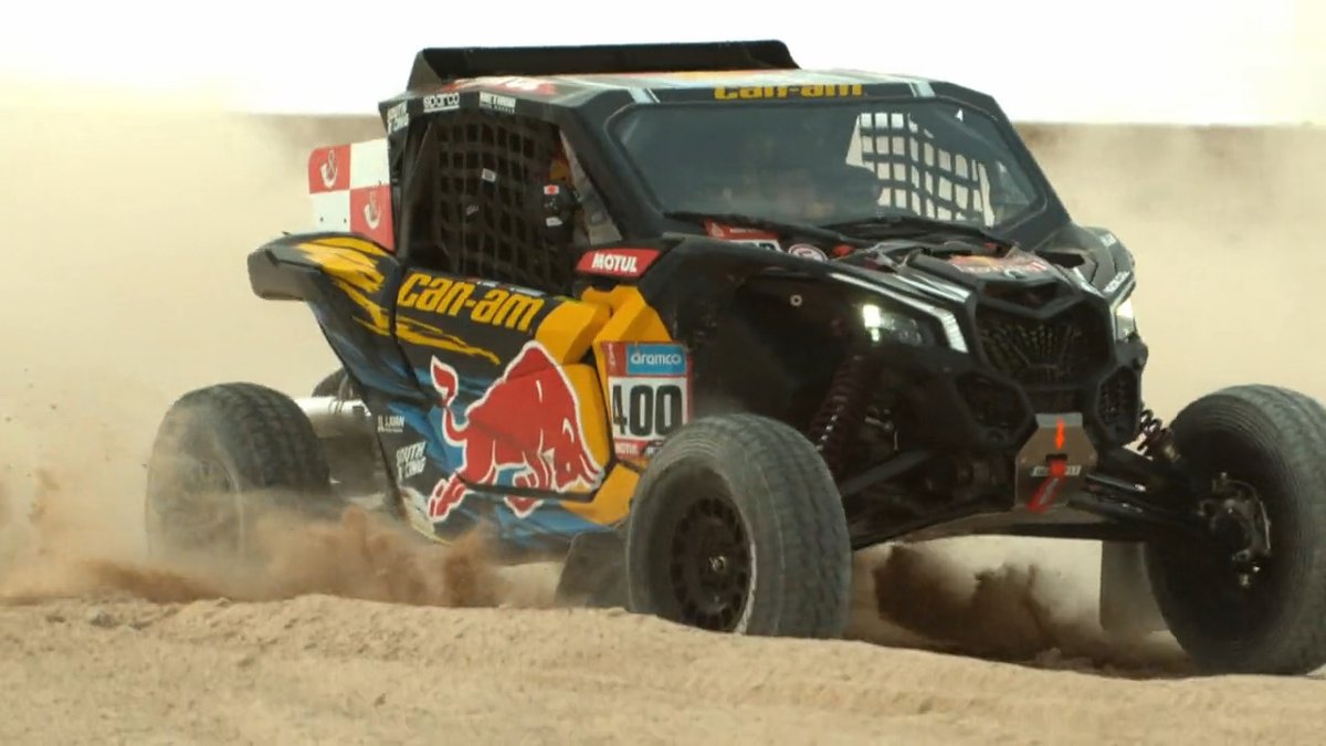 😀 Rokas Baciuška having fun and living the dream at #Dakar2023