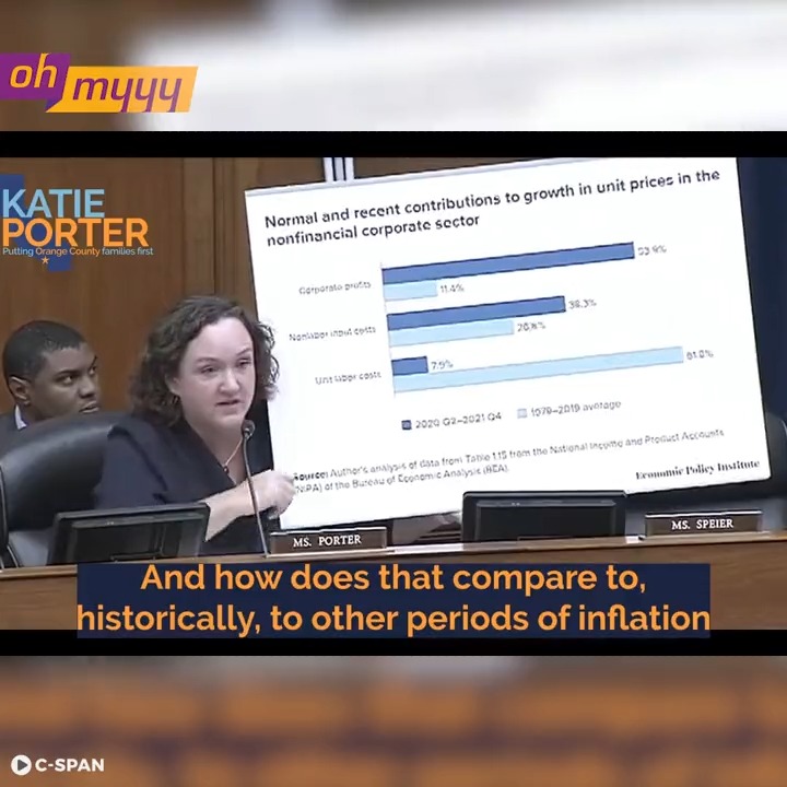 Nailed it as usual. 💪 @RepKatiePorter is a national treasure. 👏🏻
