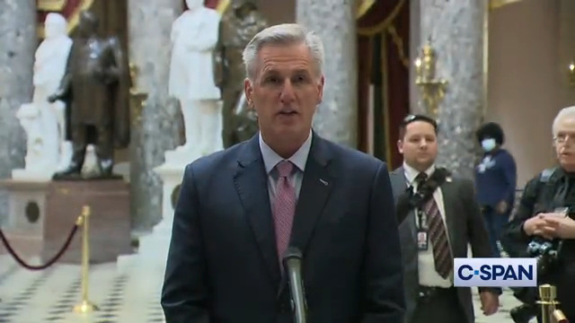 BREAKING: Kevin McCarthy says he thinks he will have the votes to be confirmed as House Speaker tonight