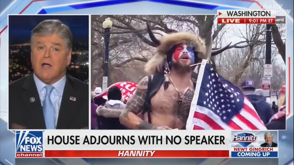 Fox News is talking about the House Speaker votes like they should've talked about Jan. 6, so we switched the footage for them