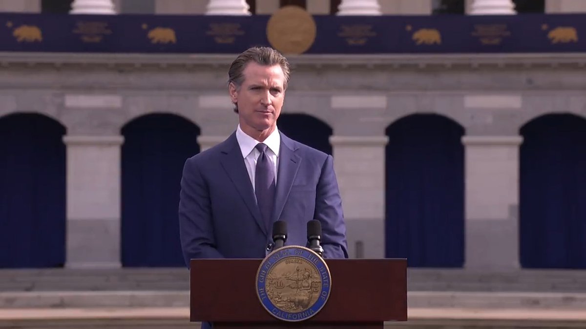 California is the true freedom state. Protecting liberty from a rising tide of oppression taking root in statehouses. Weakness, masquerading as strength. Small men in big offices. Freedom is who we are – anyone from anywhere can accomplish anything here.