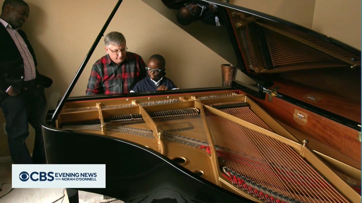 Beautiful music can soothe the soul, bring a smile to your face or even a tear to your eye. Steve Hartman has the story of a young musician that will do all three.