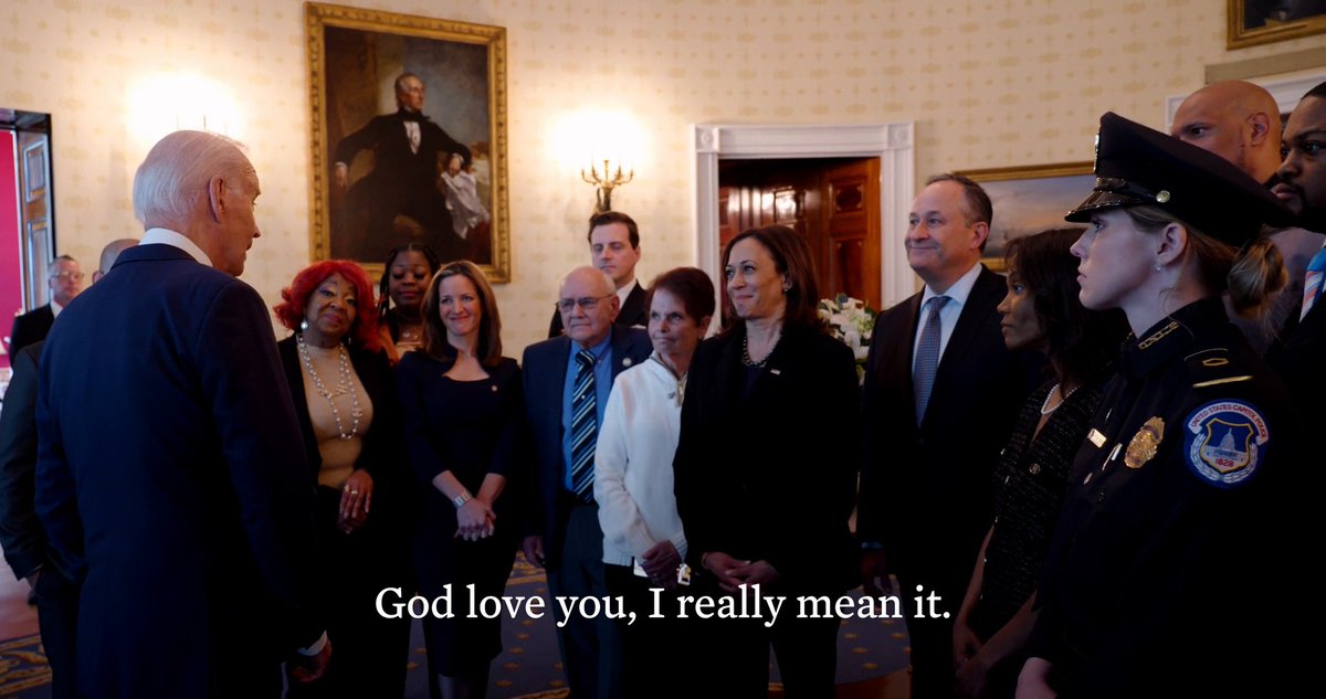 This group of Americans embodies the best of us – their heroism before, during, and after January 6th, 2021 gave us hope amid an assault on our democracy. For that I'll always be thankful.