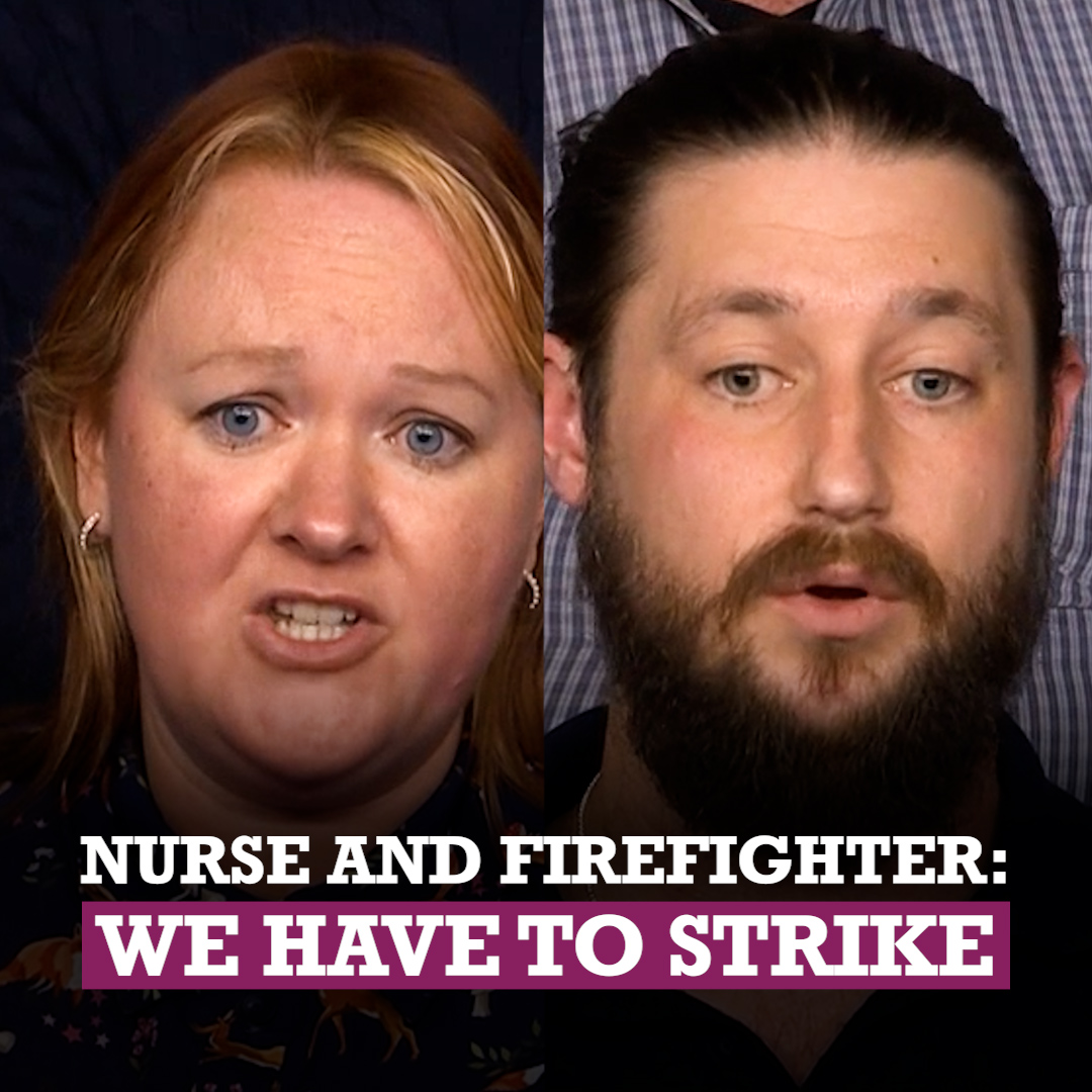 The right to strike is the last resort for workers. We won't let the government take it away from us.