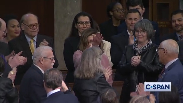 What a beautiful tribute to Speaker Emerita Nancy Pelosi, by Hakeem Jeffries. He also thanked Steny Hoyer and Jim Clyburn. He's already proving what a wonderful, powerful and UNIFIED leader he is. BRAVO! ๐๐๐๐