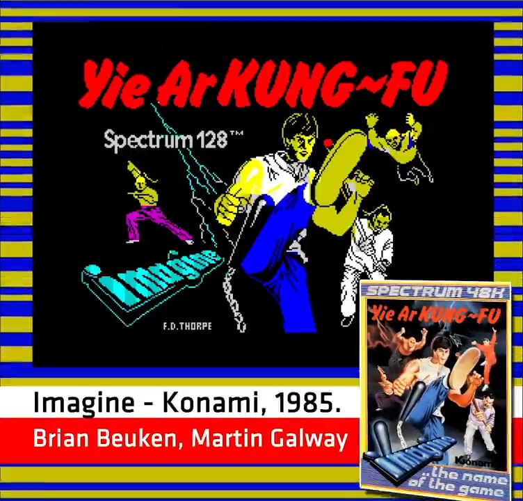 Muchos personajes en un juego de lucha único: Yie Ar Kung Fu.