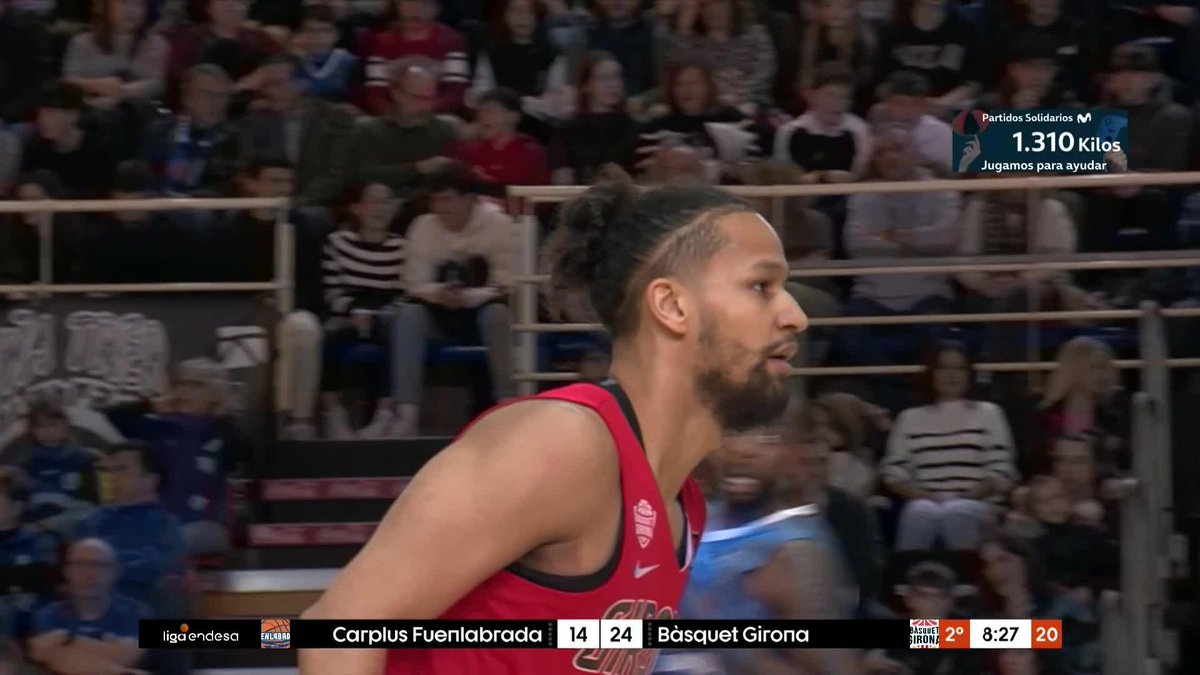 ¿Cómo estrenarse con tu nuevo equipo? A lo Jeremiah Hill: ¡𝘽𝘼𝙉𝙂 𝘽𝘼𝙉𝙂! 🎯 📺 Basket en Movistar Plus+ #LigaEndesa #PartidosSolidariosMovistar