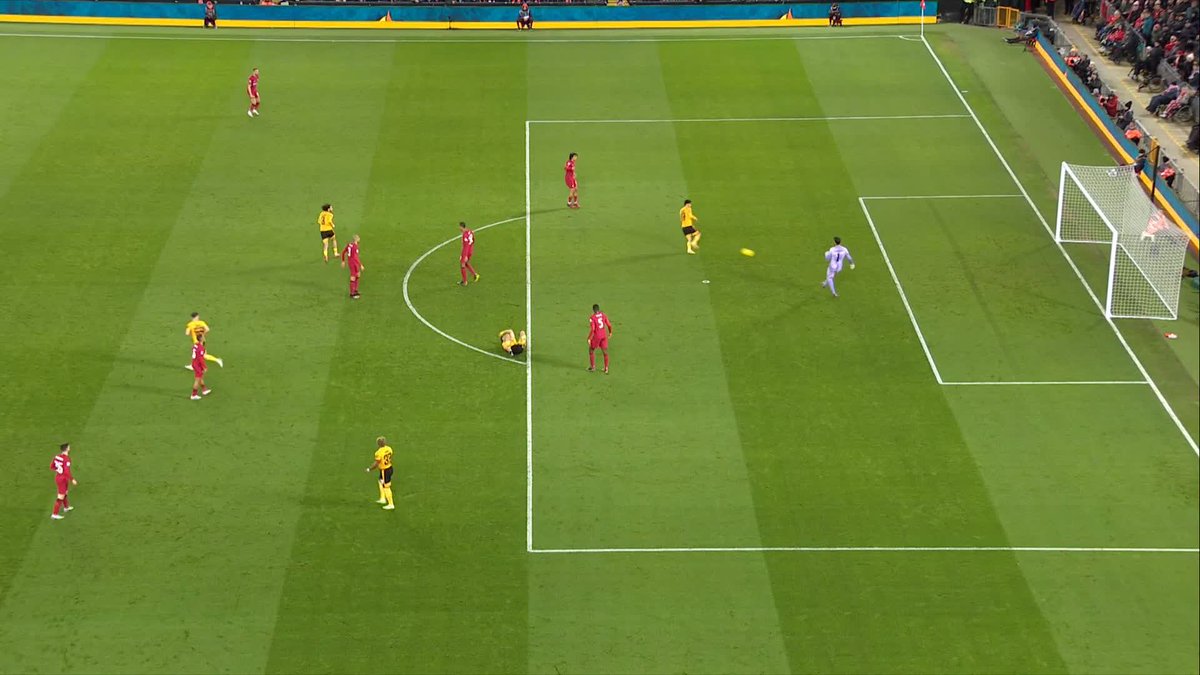 What was Alisson doing? 😳