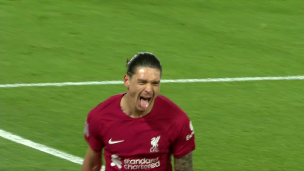 DARWIN NUNEZ VOLLEY ON THE RUN 😱 What a ball from Trent 🎯