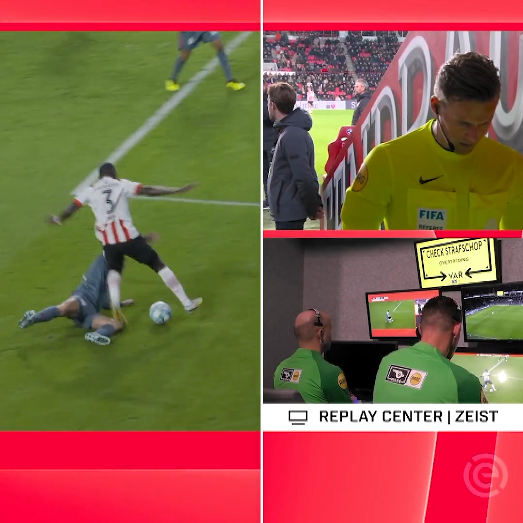 🖥️ PSV kreeg in de slotfase geen penalty tegen Sparta ondanks dat de VAR ingreep 👀 Terecht of onterecht? 👇 #PSVSPA