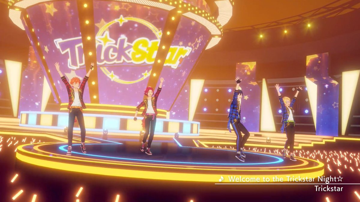 【お知らせ】 1月9日15時に『Trickstar』が歌う『Welcome to the Trickstar Night☆』をライブ楽曲に追加予定✨ アプリでの登場に先行して『Welcome to the Trickstar Night☆』のMVを公開します❗ MVはあんスタチャンネルでも公開中です🎶 #あんスタ