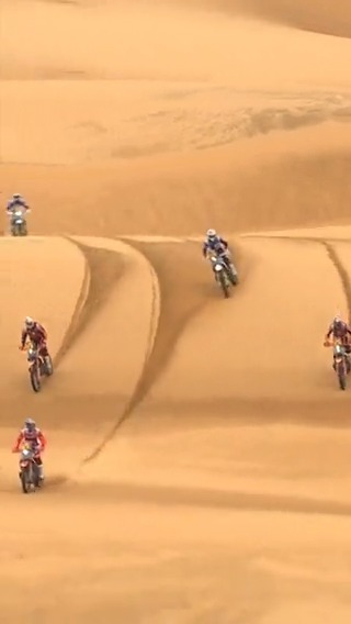 🏍 The A-team are back to lead the cars on the right track😍 #Dakar2023