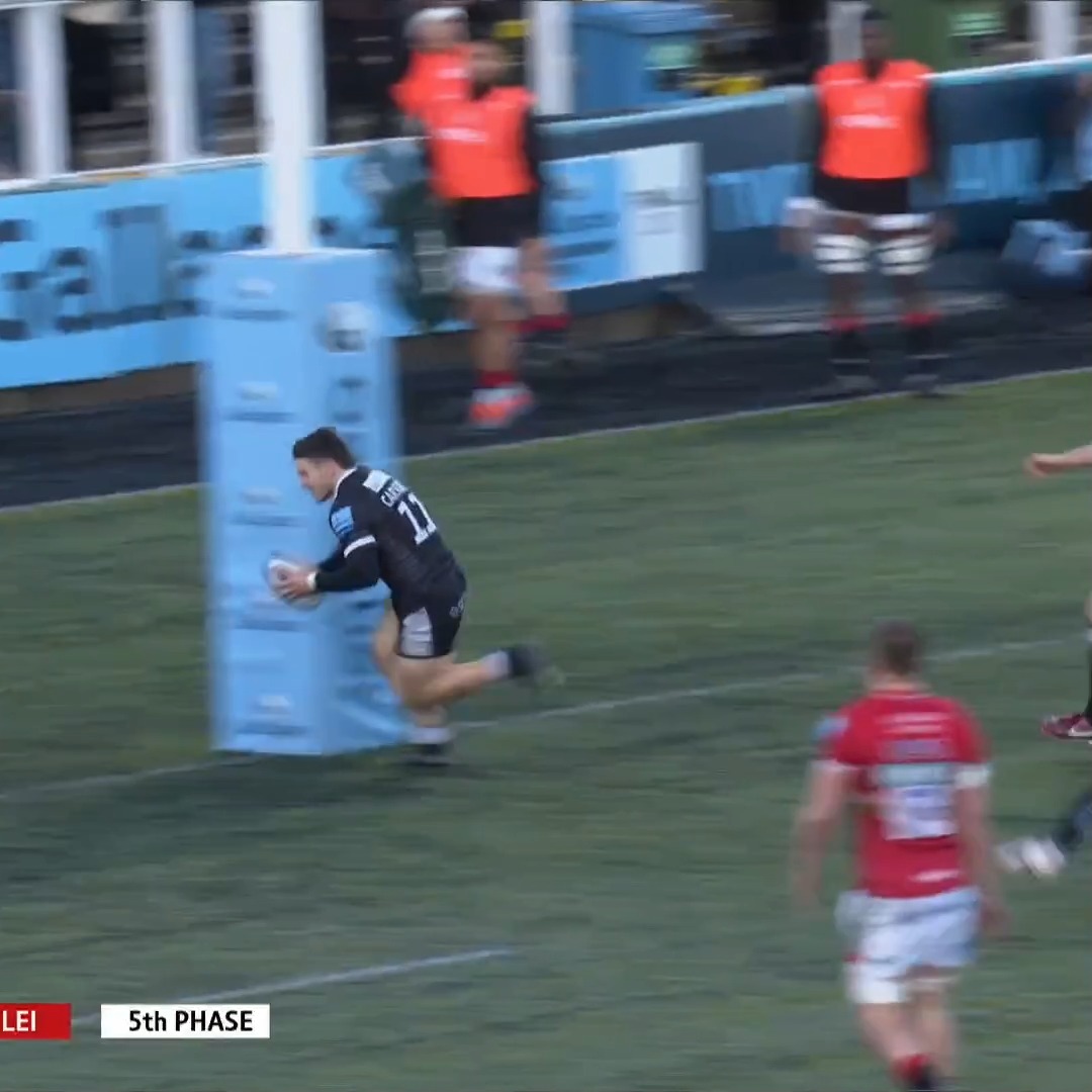 A superb score from @FalconsRugby, finished off by mateo carreras 👏 Catch the highlights from Round 15 on ITV Rugby and ITVX tonight 📺 #GallagherPrem | #NEWvLEI