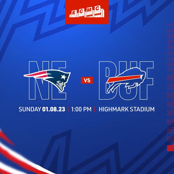 It's game day! ECMC Buffalo | #NEvsBUF