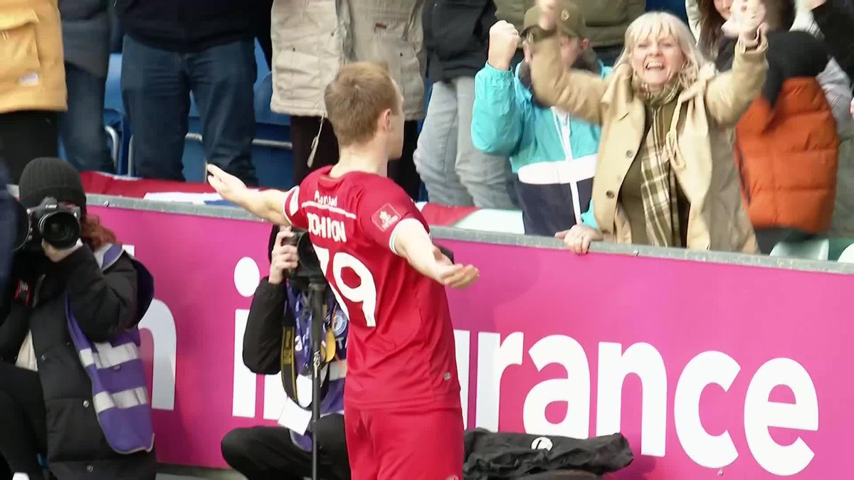 One word. Audacious. Walsall FC #EmiratesFACup