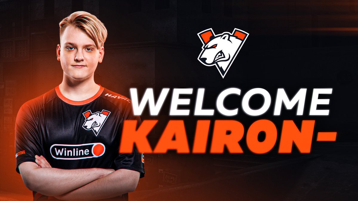 A new member of the CS:GO roster — KaiR0N- 🔥 Sasha is going to play on the upcoming tournaments in David Danielyan's stead (who also remains a part of the team). We welcome yet another young talent! Read more: