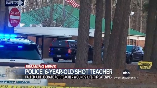 A 6-year-old student intentionally shot a teacher inside an elementary school in Newport News, Virginia, leaving the educator with "life-threatening" injuries, police say. It needs to be said….the majority of problems that occur in schools start at home.