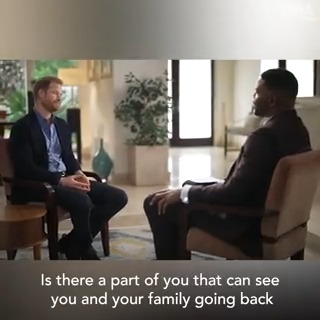 Prince Harry tells Michael Strahan that he doesn’t think “it's ever going to be possible” for him and his family to go back to the UK and become working royals again. See more tomorrow on Good Morning America.