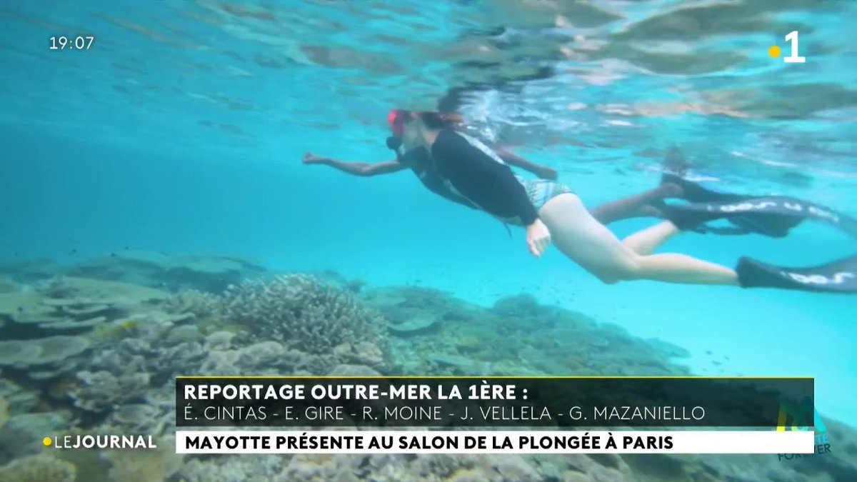 Mayotte présente au salon de la plongée à Paris