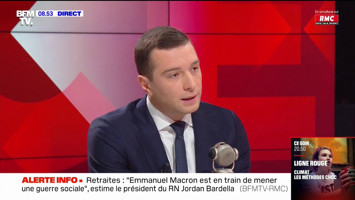 💬 "C'est une attitude discriminatoire et honteuse" Jordan Bardella (Jordan Bardella) réagit au refus d'Indochine de jouer à Perpignan, ville dirigée par le RN