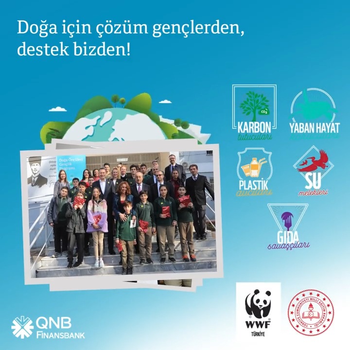 Proje yürütücülüğünü WWF-Türkiye’nin (Doğal Hayatı Koruma Vakfı) ve T.C. Millî Eğitim Bakanlığı’nın yaptığı Doğa Öncüleri Gençlik Programı’nın destekçisi olmanın gururunu yaşıyoruz.👏🏼 🌿 #doğaöncüleri #dogaonculeri Detaylı bilgi için: