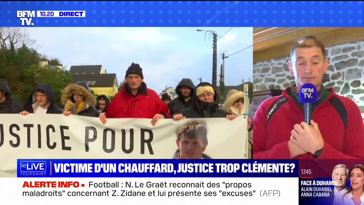 💬 "Notre premier combat c'est qu'il y ait appel" Loïc, le père de Théo Stéphan victime d'un chauffard en 2019, témoigne sur BFMTV