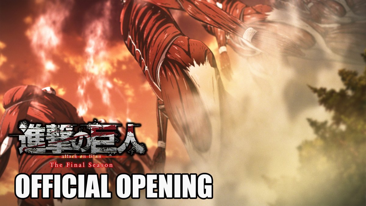 1 Year Ago The Rumbling Opening was shown for the first time