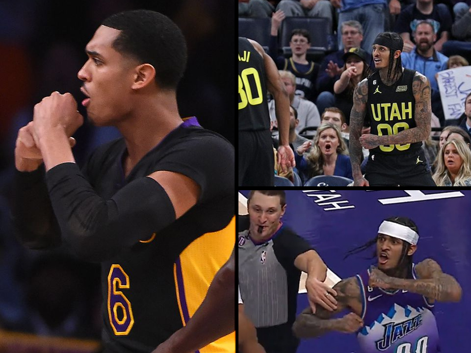 Jordan Clarkson is always ready to square up compilation 😂