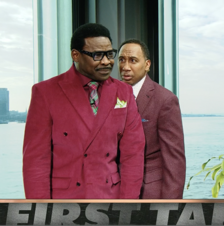 The Cowboys' loss has Stephen A Smith acting like Pinky from "Next Friday" 🤣