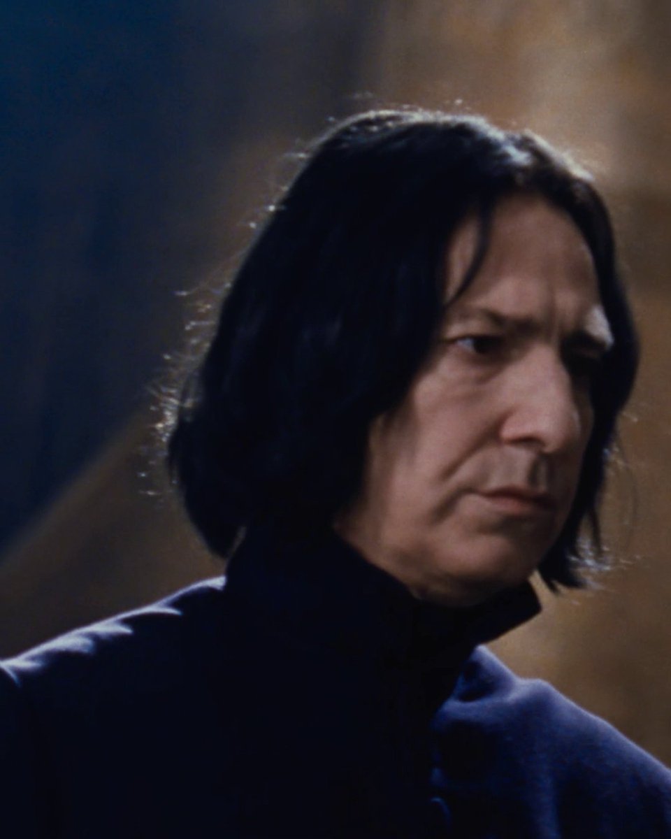 No one works a cloak like Severus Snape.