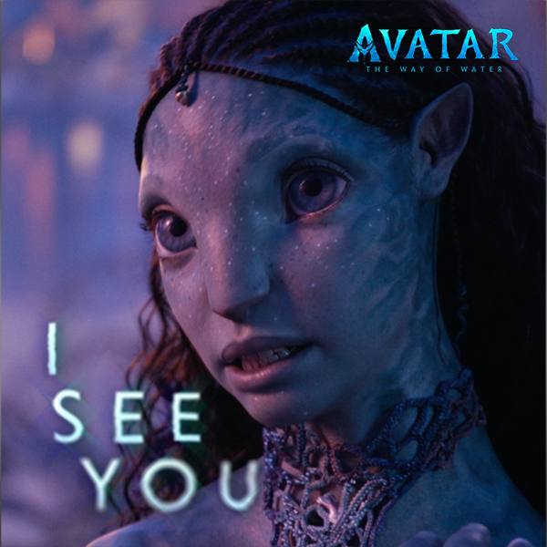 “I see you.” 💙 Experience #AvatarTheWayOfWater in 3D now playing only in theaters. Get tickets now: