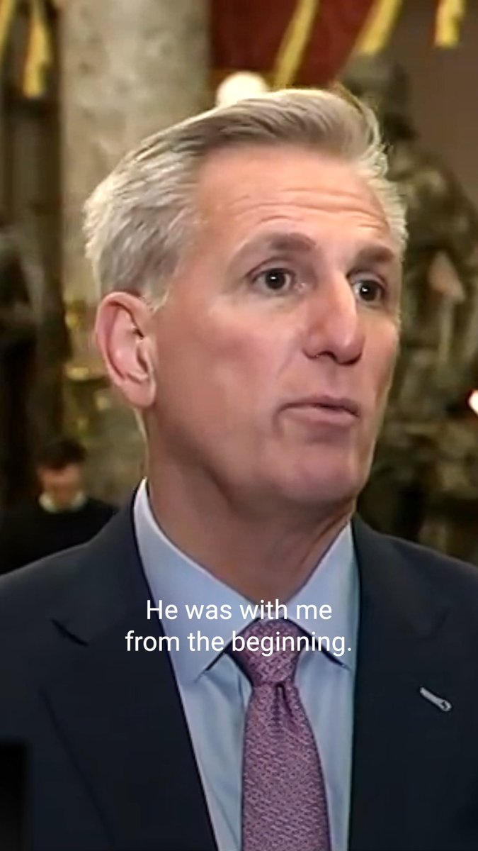WATCH: Kevin McCarthy admitted out loud that he is completely beholden to Trump and MAGA.