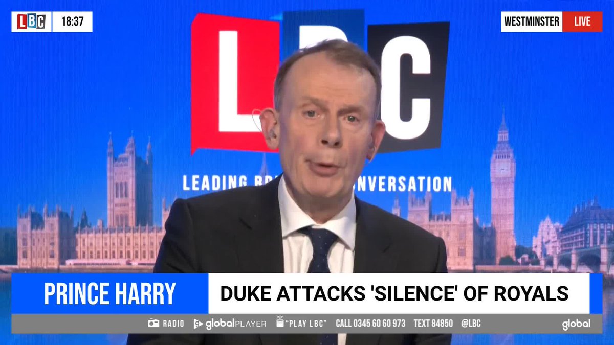 'If Harry is right, I'd rather do without the Royals. If he's wrong then this is the most disgraceful, petulant and damaging smear of all time.' Andrew Marr's powerful reflection on the feud between 'deeply damaged people' Harry and William. Andrew Marr