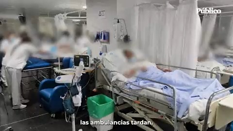 Colapso en las urgencias del Hospital La Paz: "Es un deterioro intencionado" Según el enfermero de urgencias Guillén del Barrio: "Se está destruyendo la Atención Primaria para que la gente se haga una póliza"