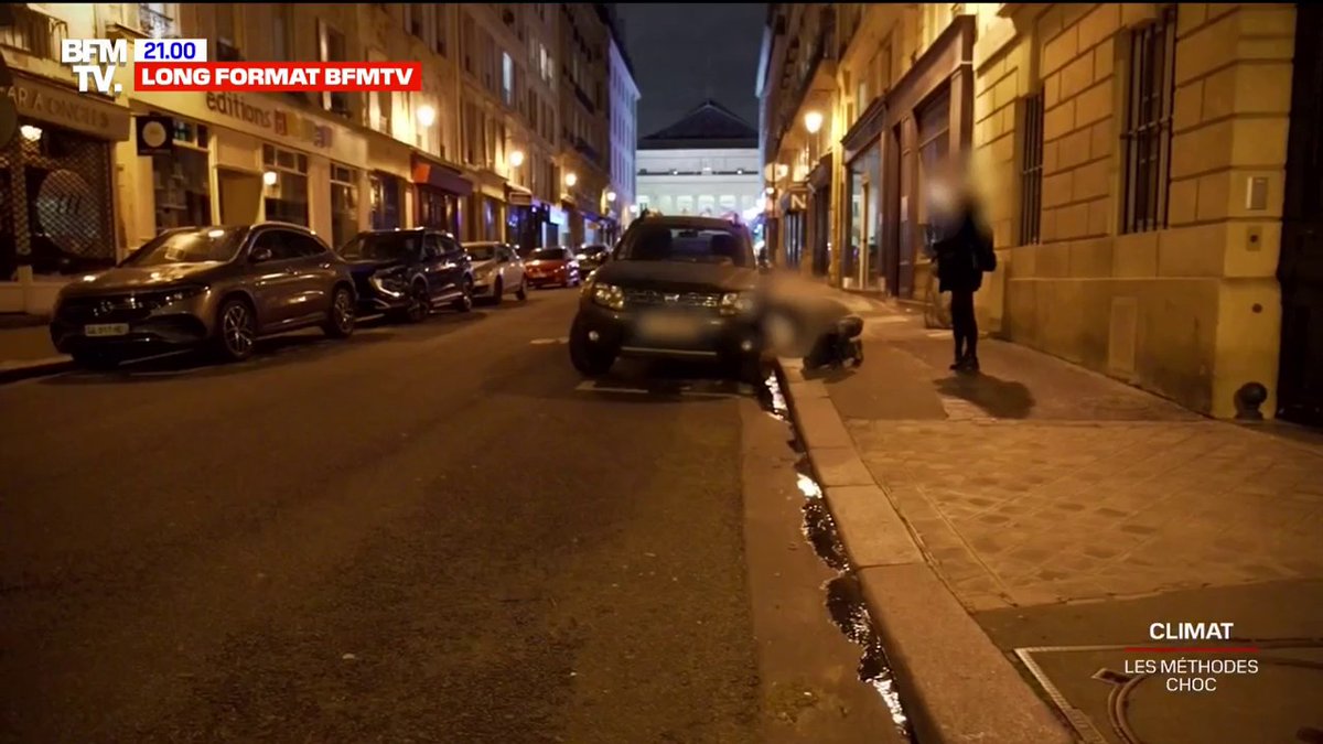 💬 "Un SUV à Paris, ça ne sert à rien (...), ça devrait être interdit" 👉 Ces militants écologistes dégonflent les pneus des véhicules SUV pendant la nuit #LigneRouge