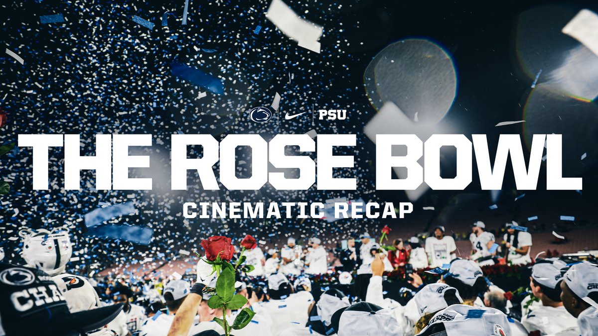 Cinematic Recap: The 2023 Rose Bowl Game 🌹🏆 — #WeAre