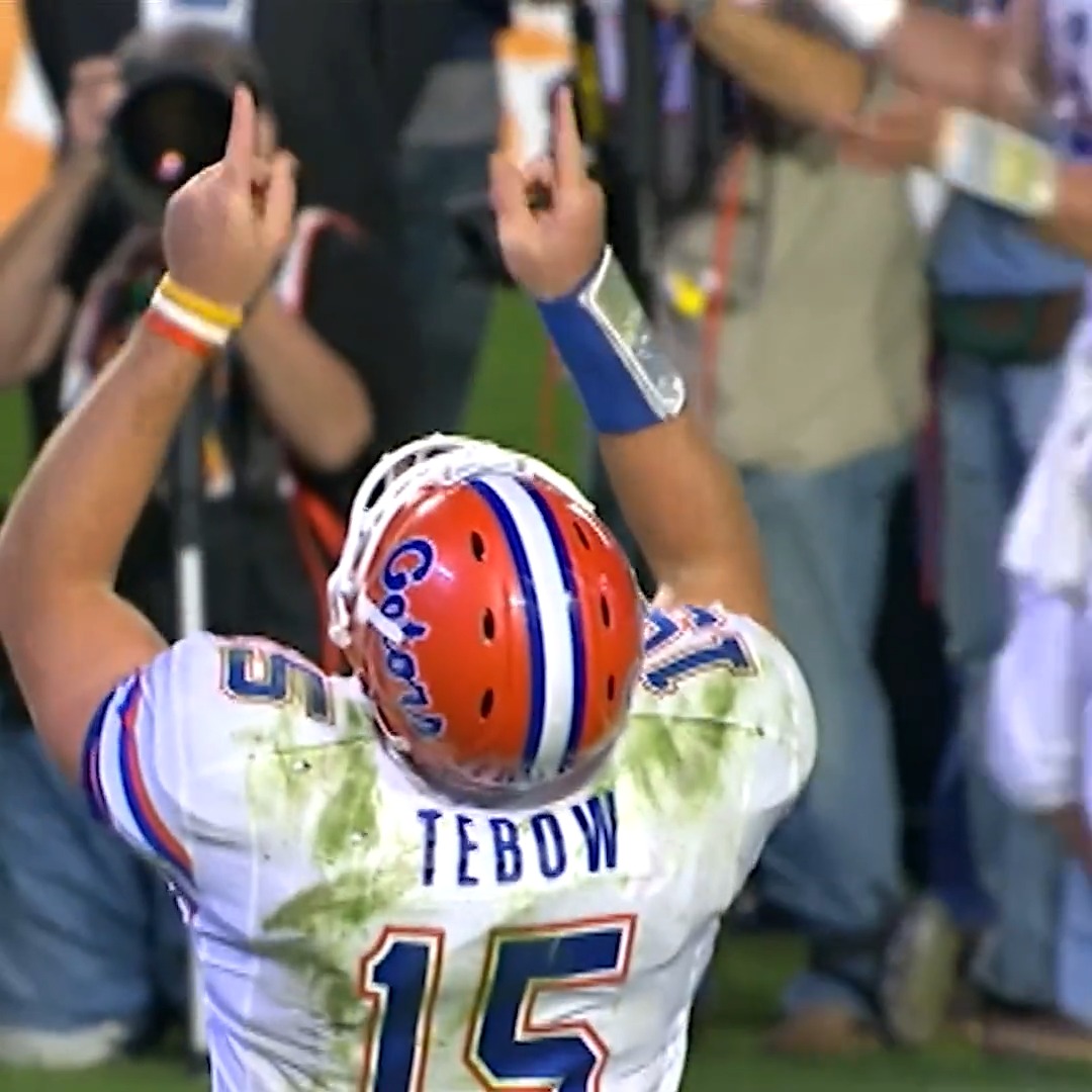 1️⃣5️⃣ is headed to the College Football Hall of Fame National Football Foundation x Tim Tebow