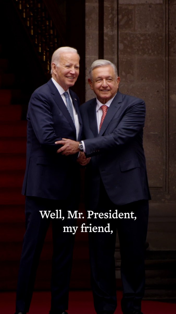 It was good to be with my friend President Obrador once again. Mexico is a true partner in pursuing a better future for all our people — one grounded on peace and prosperity.