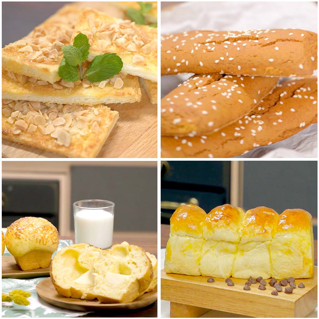 Sibuk sama suatu hal kadang emang suka bikin kita lupa masak, boro-boro masak makan aja kadang sampai gak inget. Nah punya resep berbagai roti yang cocok banget untuk ganjel perut. Coba bikin di rumah yuk! Resep lengkapnya klik: