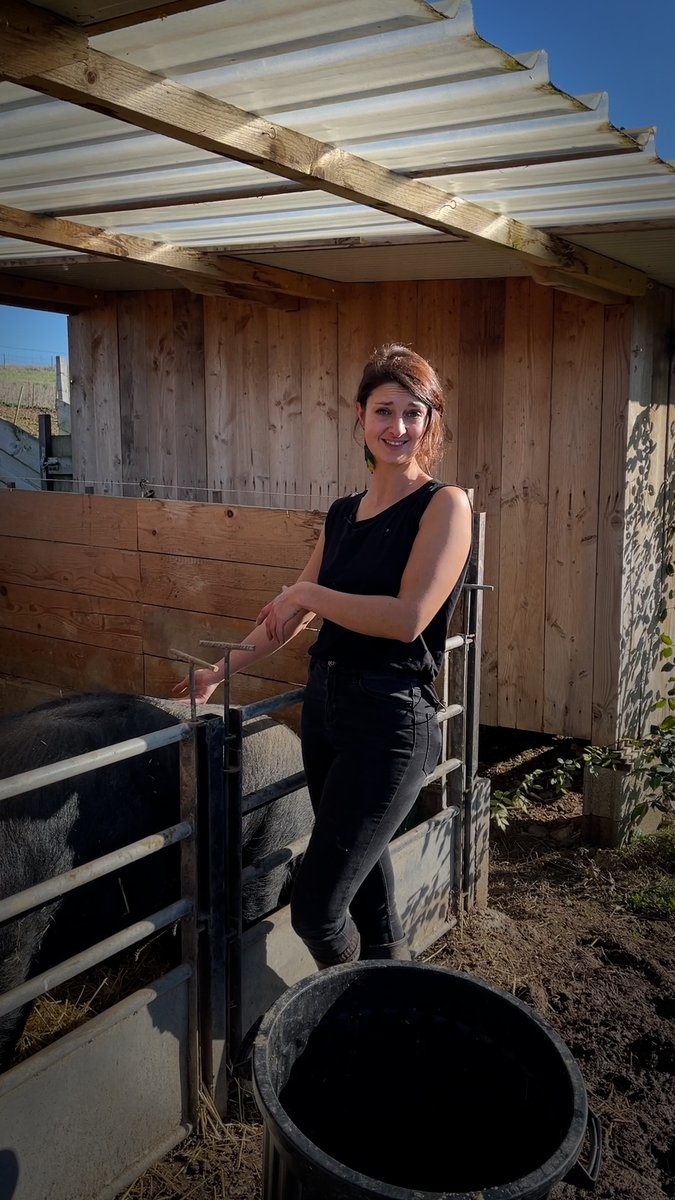 Noémie a tout quitté pour devenir éleveuse de cochons bio. Et pour proposer des produits de qualité à des prix raisonnables, elle fait tout elle-même. Son quotidien dans son élevage dans le Gers, c'est ça.