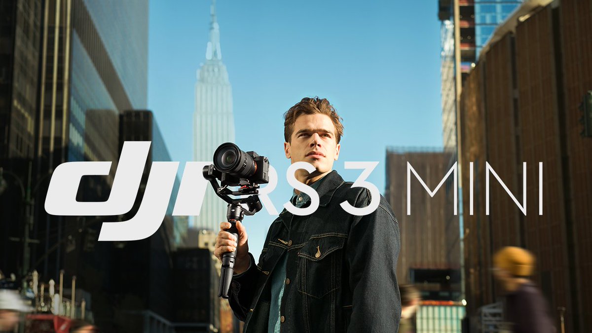 Meet the new DJI RS 3 Mini DJI RS 3 Mini puts the industry-leading stabilization technology of the RS 3 series into a stunningly compact and lightweight gimbal that allows you to travel lighter and shoot better. Move light with RS 3 Mini: