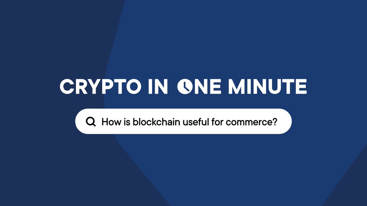 ⏱️ #CryptoInOneMinute is back for day two with Rosie Rios, Ripple board member and 43rd Treasurer of the United States, who explains how #blockchain technology will enhance global commerce. Take a look: