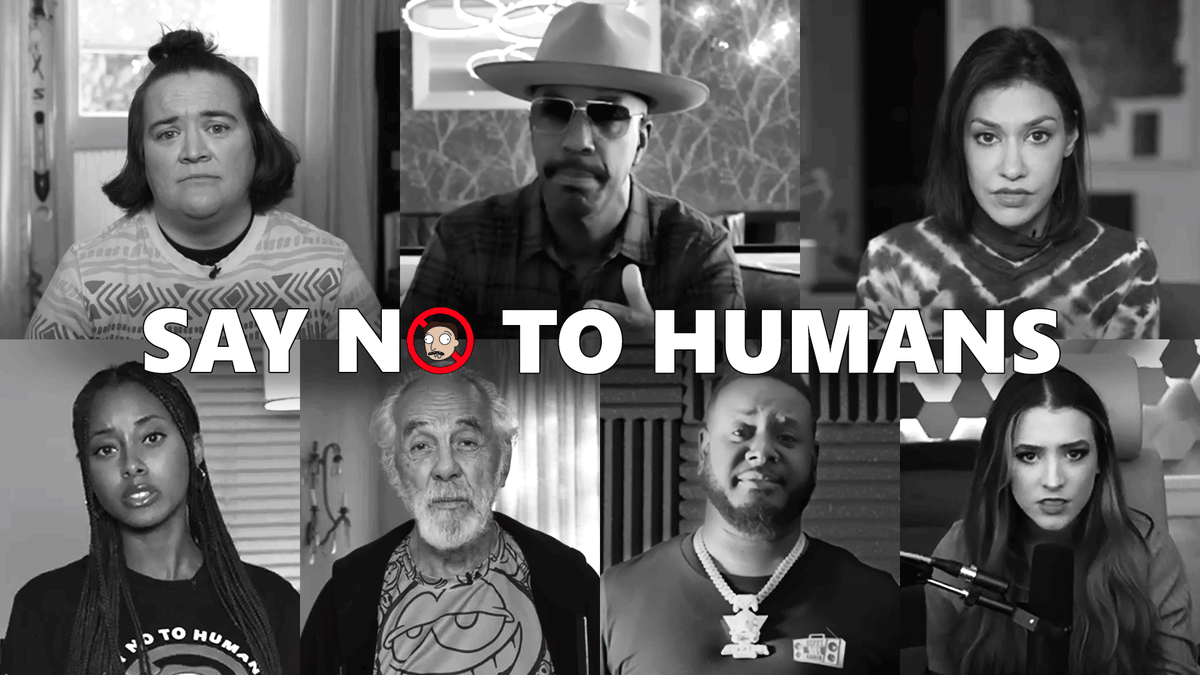 we interrupt your feed to bring you an urgent High On Life Public Service Announcement just #SAYNOTOHUMANS