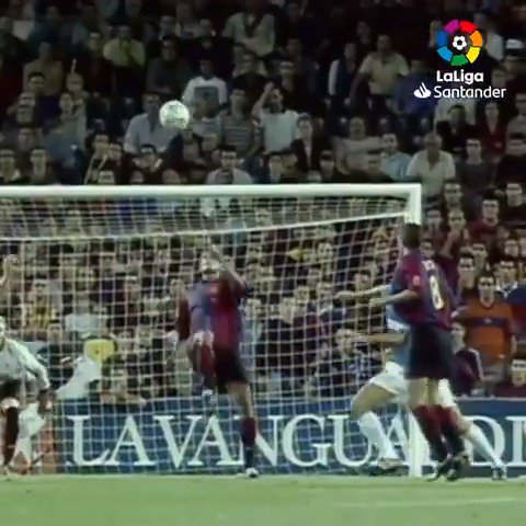 Rivaldo with one of the best hat-tricks of all time. Sublime.