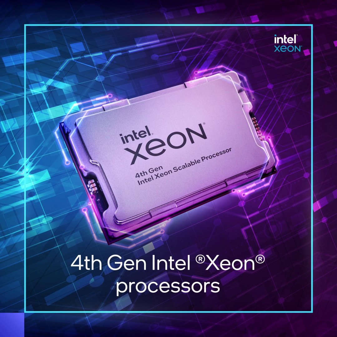 Launch day is finally here 🚀 Join our launch event to learn more about our new 4th Gen #IntelXeon.