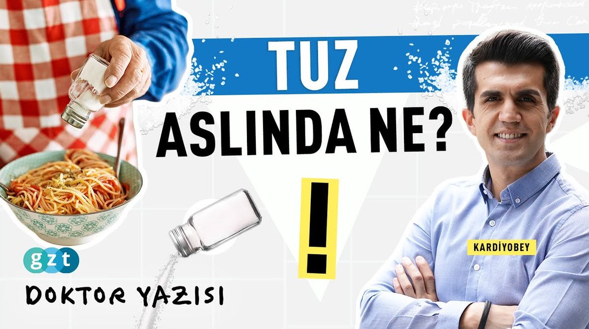 GZT editörü Kübra Akçelik sordu, Kardiyoloji Uzmanı Doç. Dr. Muhammed Keskin cevapladı: Tuz tüketimi nasıl olmalı? 👨🏻‍⚕️ Sen de merak ettiklerini Doktora Sor 👇