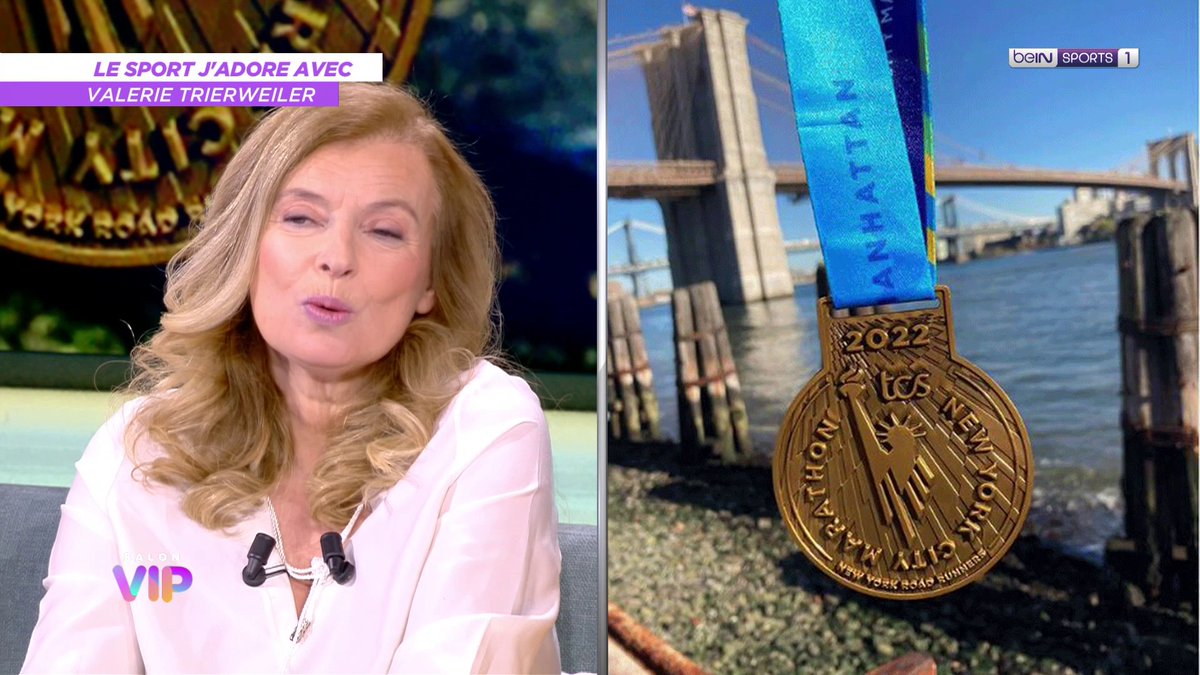 📺 #SalonVIP 😍 Le sport j'adore avec Valerie Trierweiler (1/2)