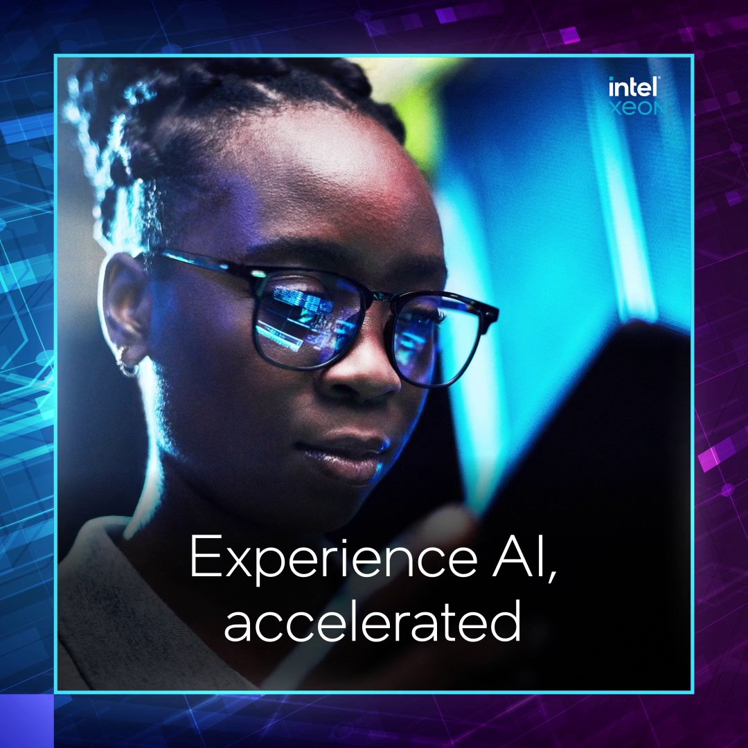 Ready to tackle the most demanding computational workloads? With built-in #AI acceleration you will be. Join us for our 4th Gen #IntelXeon launch event to learn more.