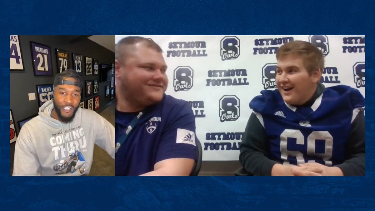 When you think you are being interviewed and Darius Shaquille Leonard surprises you with news that you are the Indianapolis Colts High School Man of the Year.. Congratulations to Cory Robinson from Seymour High School! #WPMOYChallenge x Leonard #WPMOYChallenge x Leonard